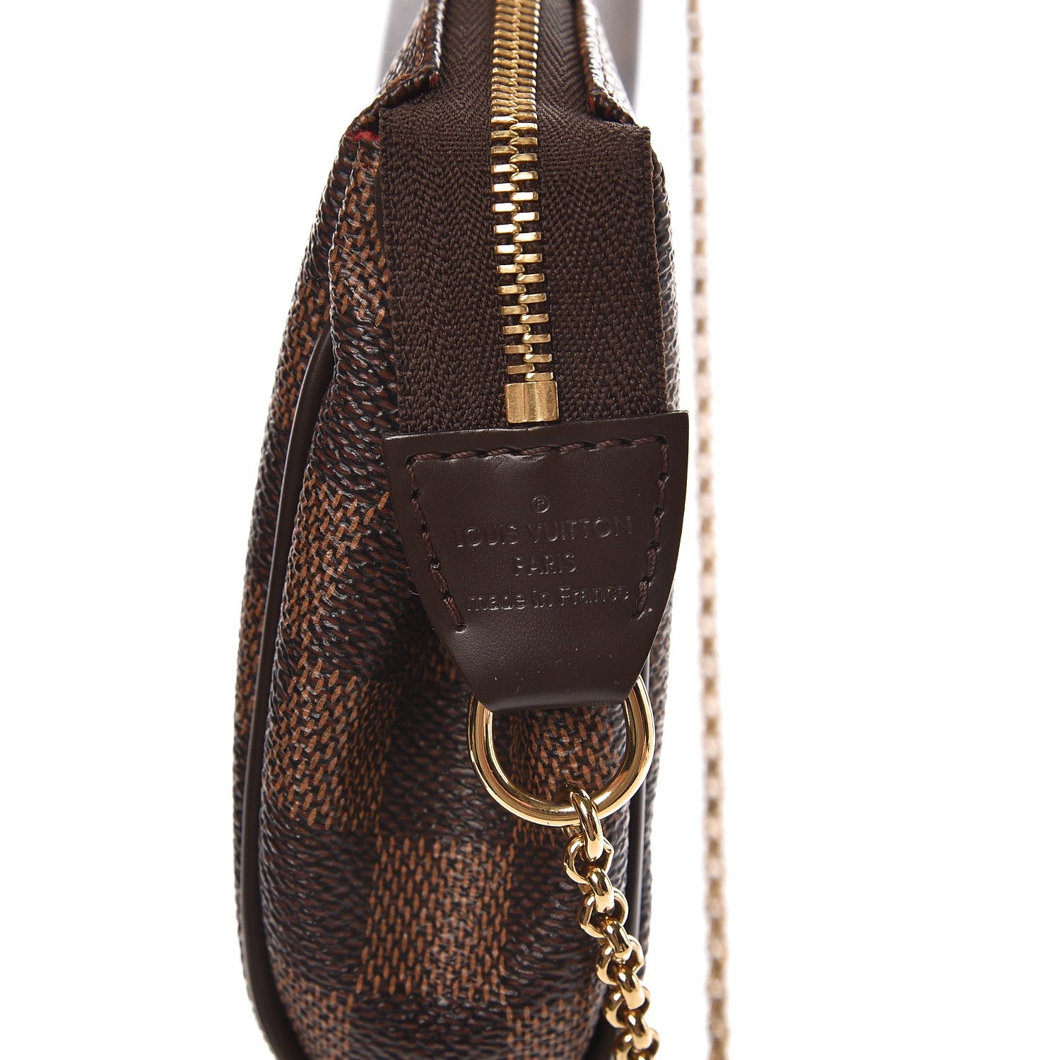 Louis Vuitton Damier Ebene Eva Clutch 7 of 9