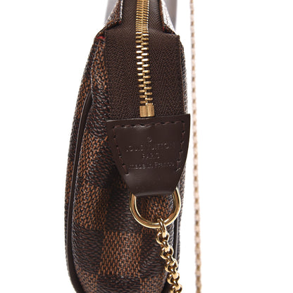 Louis Vuitton Damier Ebene Eva Clutch 7 of 9