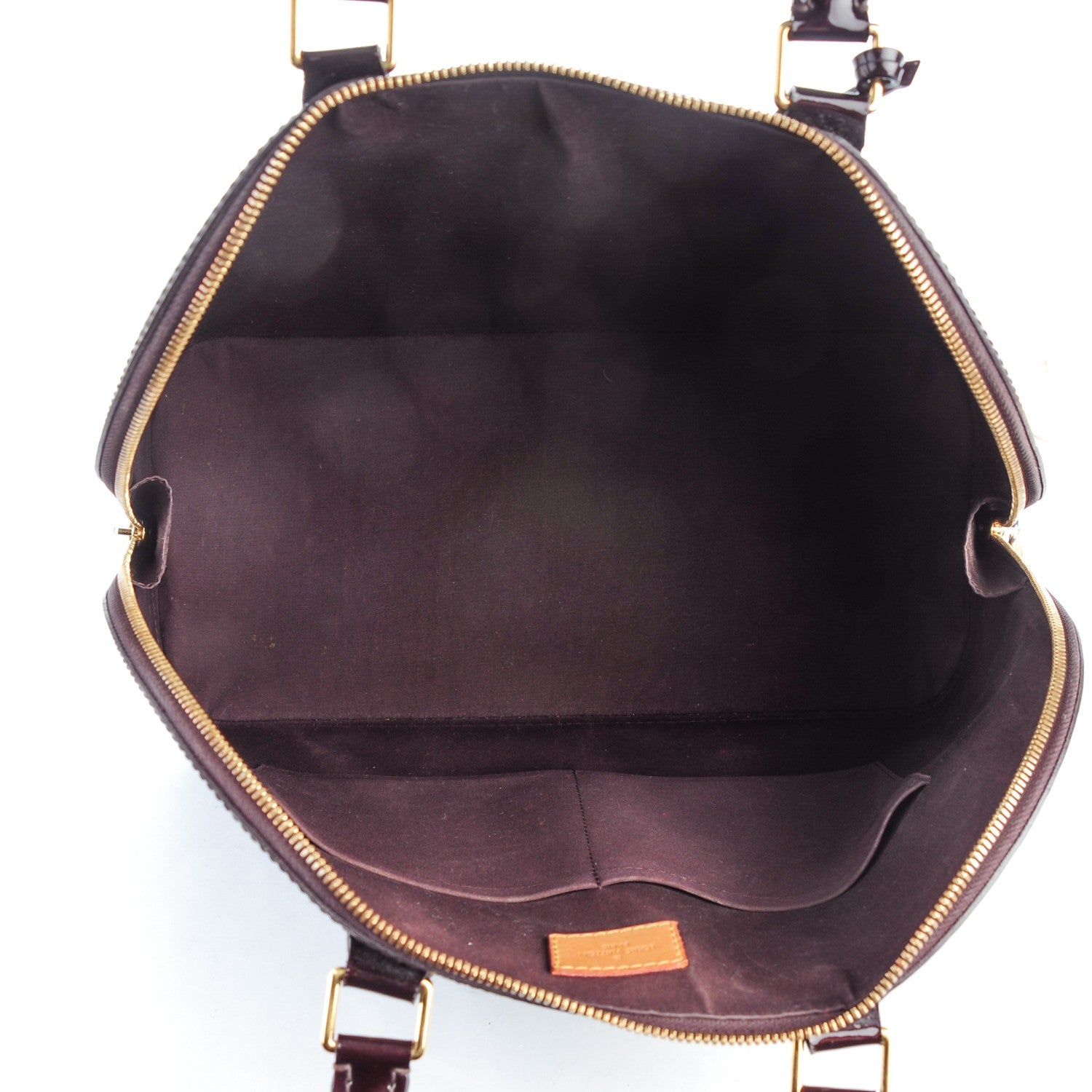 Louis Vuitton Vernis Alma GM Amarante 5 of 8