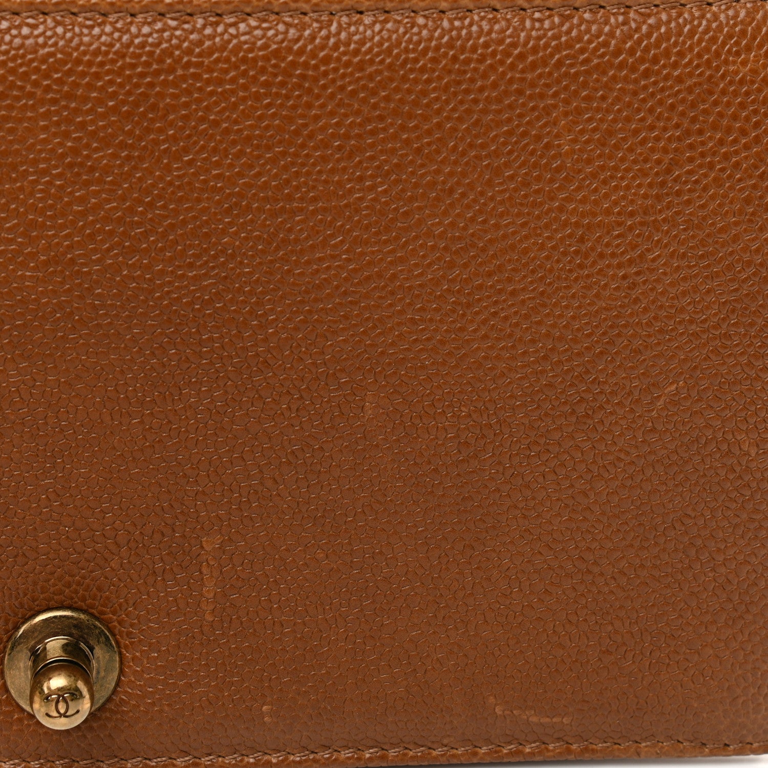 Chanel Caviar Quilted Medium Boy Flap Light Brown 14 of 15
