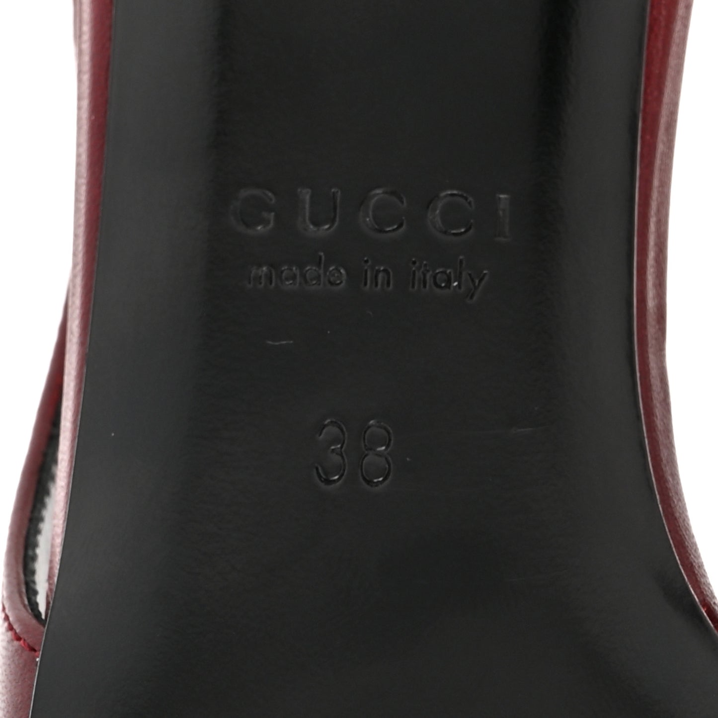 Malaga Kid Nappa Charlotte Signoria 35mm Slingback Pumps 38 Rosso Ancora
