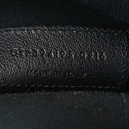 Saint Laurent Calfskin Large Shopping Tote Black 10 of 17