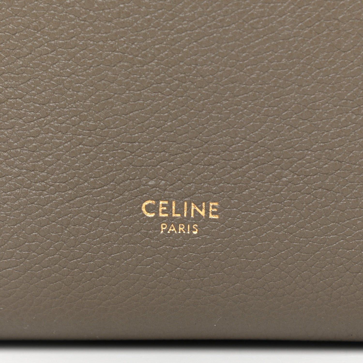 Celine Soft Grained Calfskin Small Sangle Bucket Bag Taupe 6 of 9