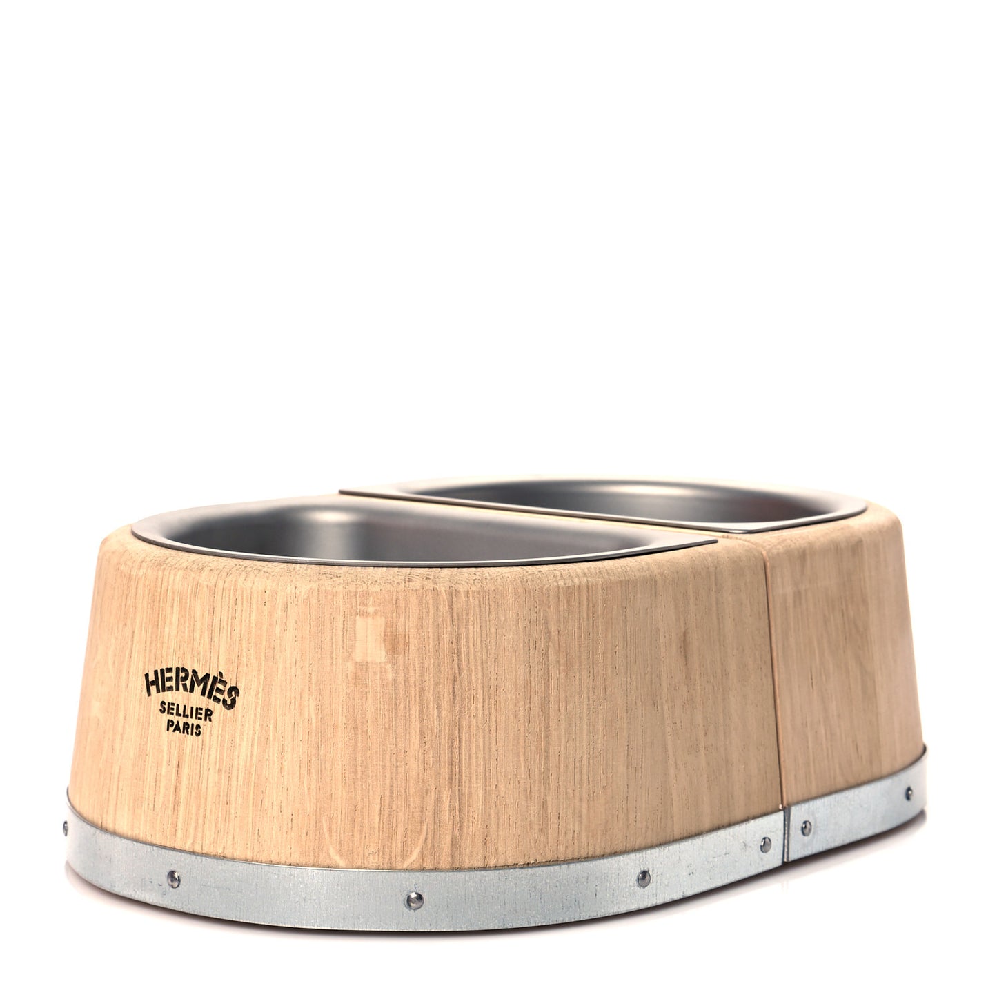 Oak Wood Small Chaine d'Ancre Dog Bowl Naturel