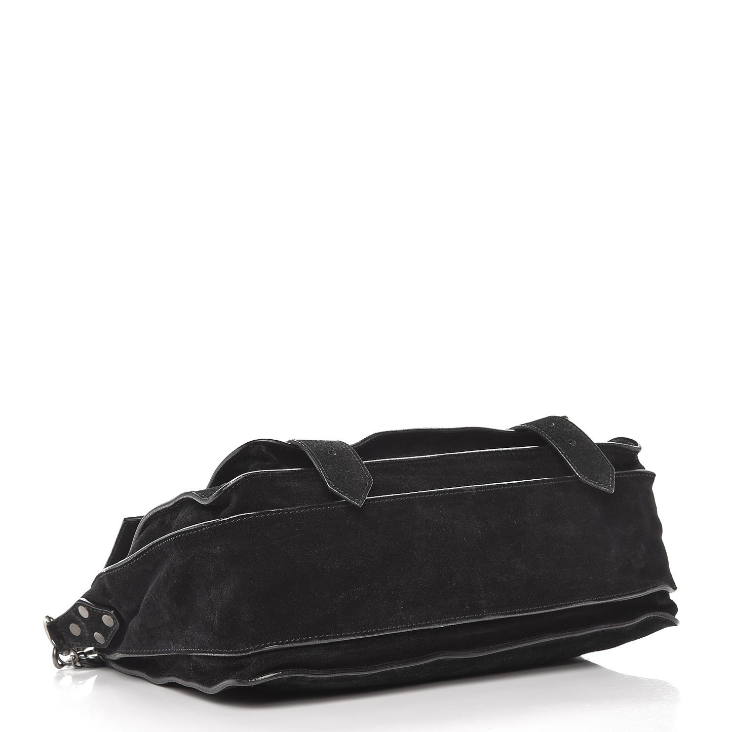 Suede Medium PS1 Satchel Black