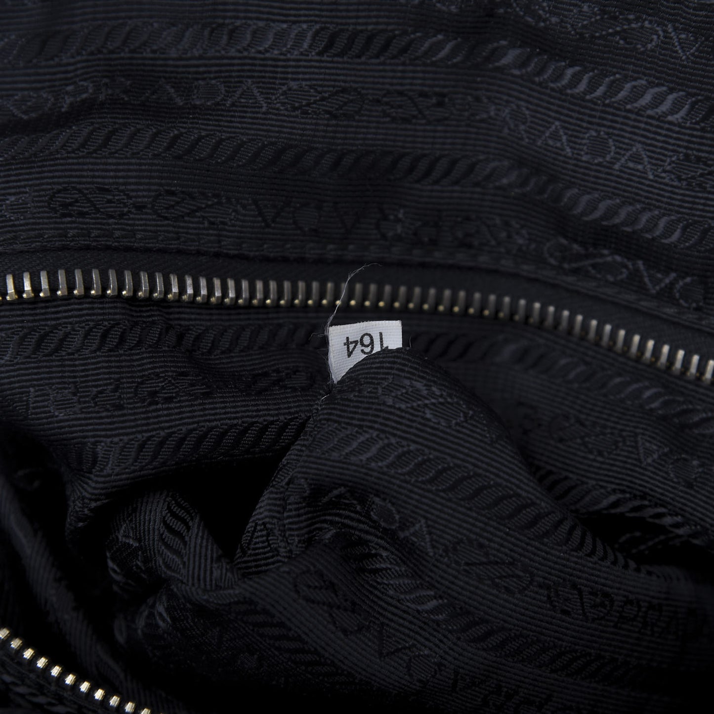 Tessuto Nylon Saffiano Tote Black