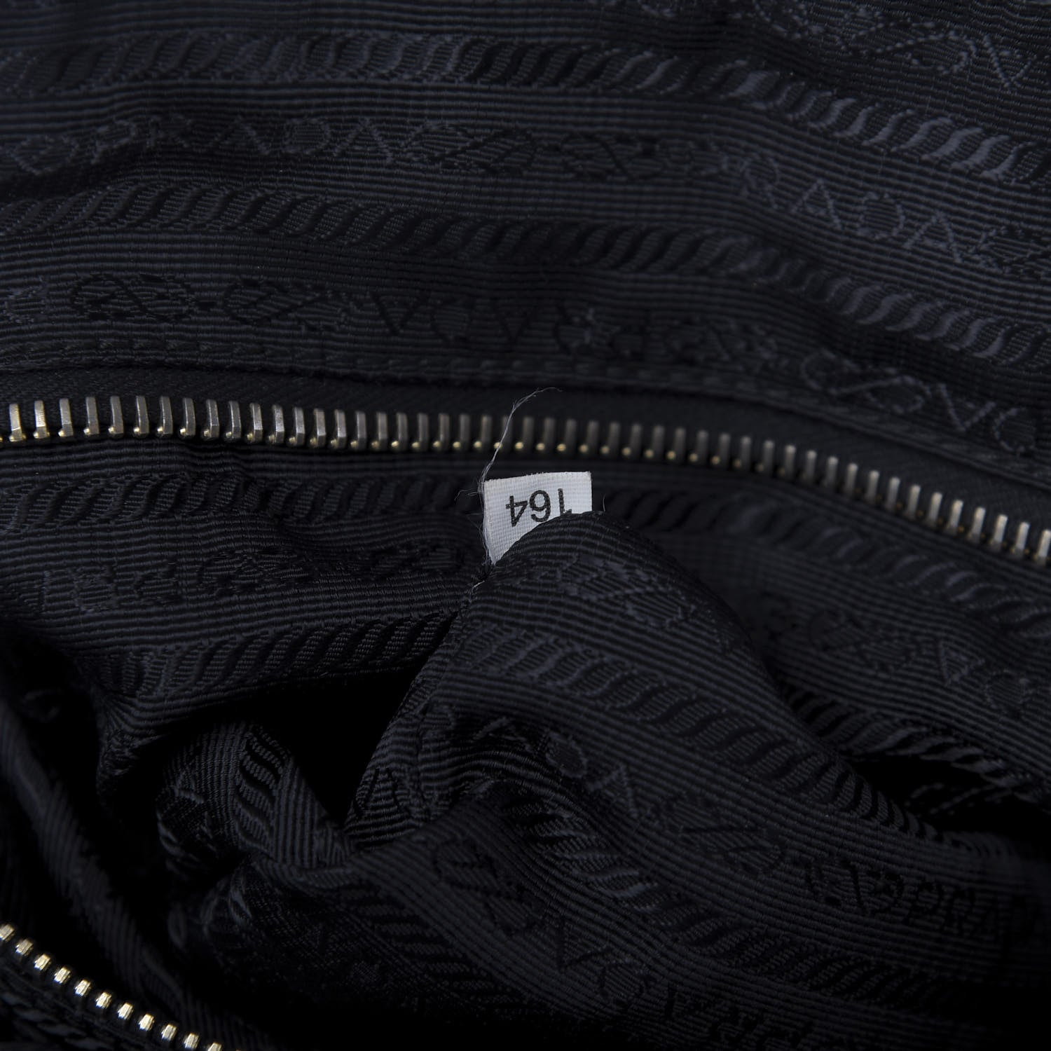 Prada Tessuto Nylon Saffiano Tote Black 9 of 9