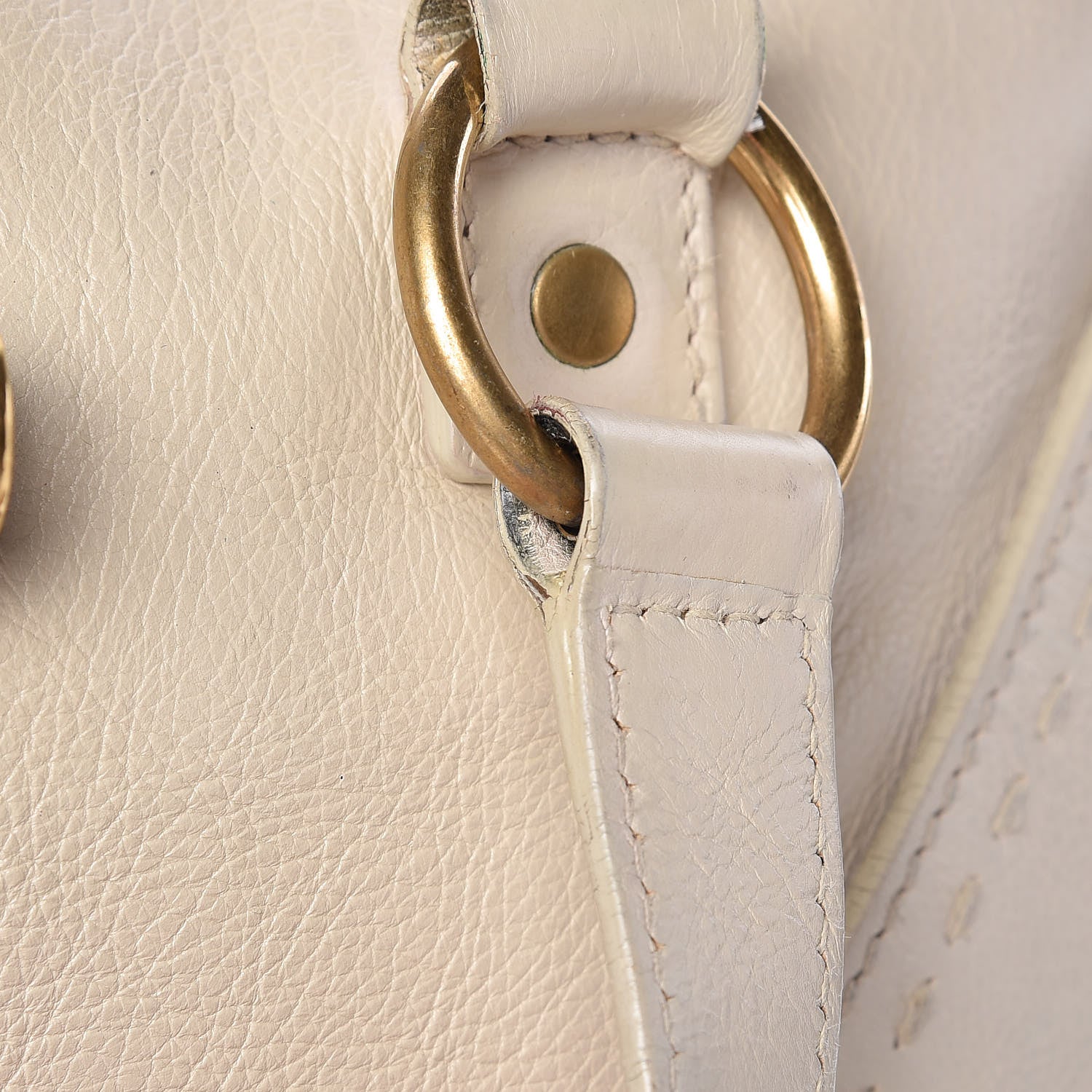 Saint Laurent Calfskin Oversized Muse Ivory 23 of 31