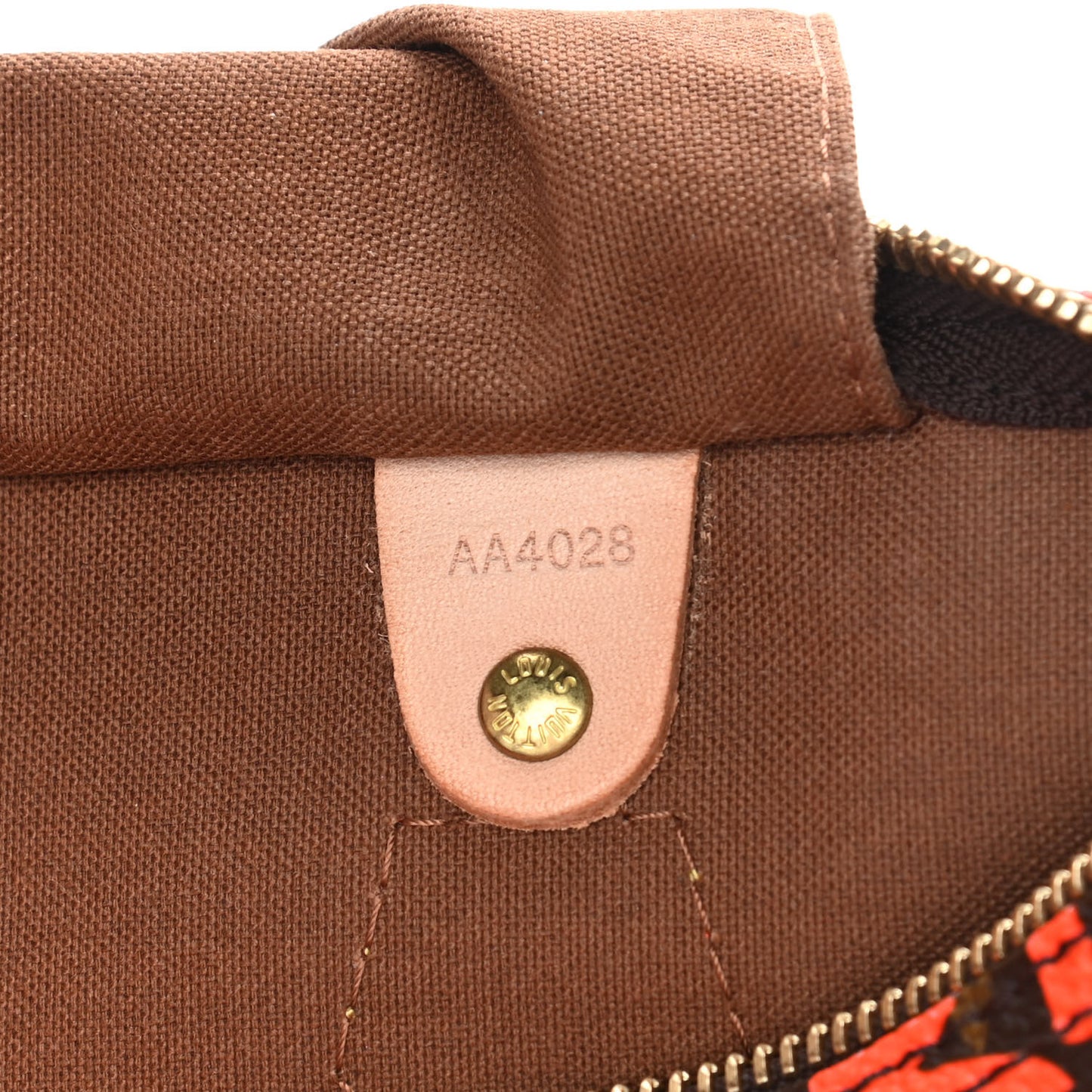Monogram Graffiti Speedy 30 Orange