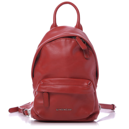 Givenchy Smooth Calfskin Nano Backpack Red 1 of 11