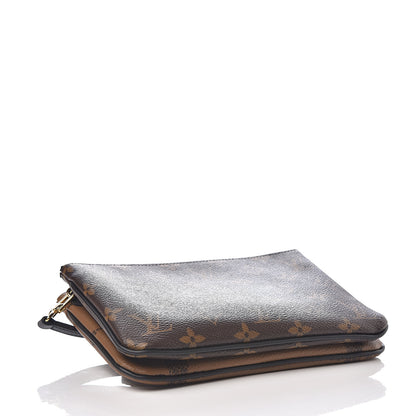 Louis Vuitton Reverse Monogram Giant Double Zip Pochette 3 of 9