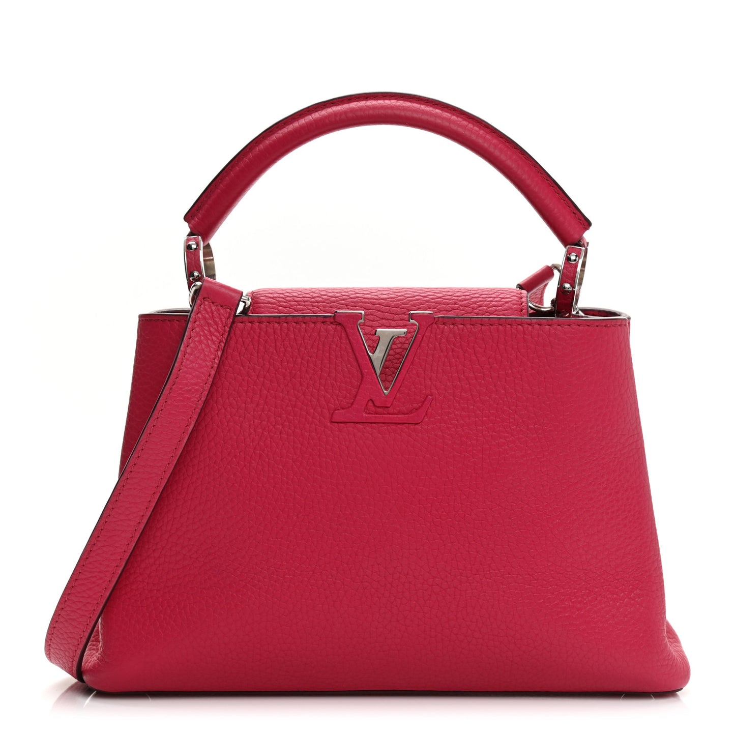 Taurillon Capucines PM Scarlet