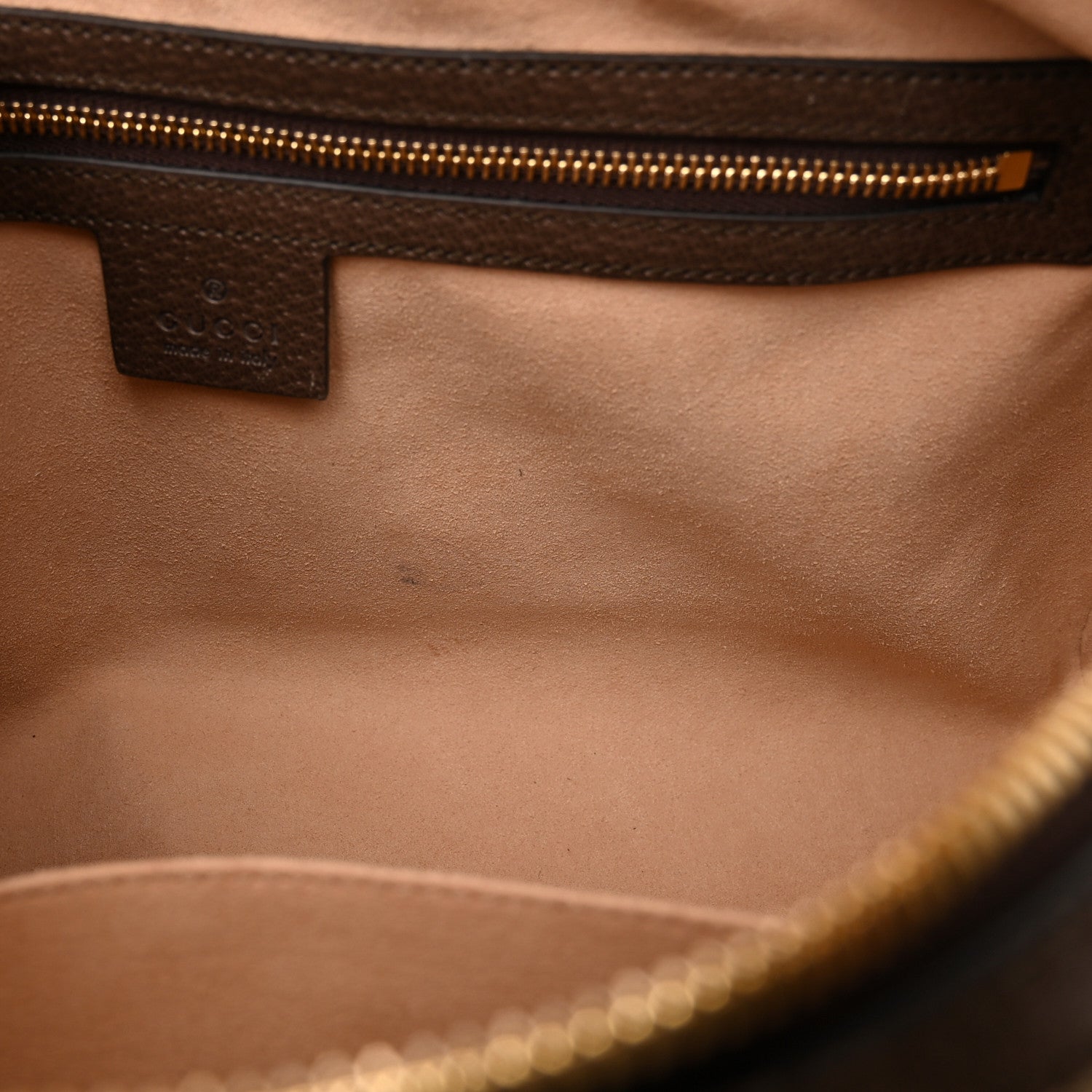 Gucci GG Supreme Monogram Web Medium Ophidia Boston Brown 12 of 13