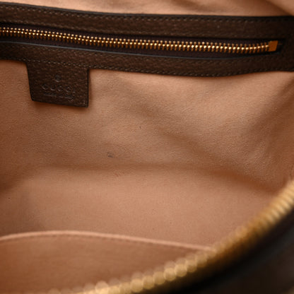 Gucci GG Supreme Monogram Web Medium Ophidia Boston Brown 12 of 13