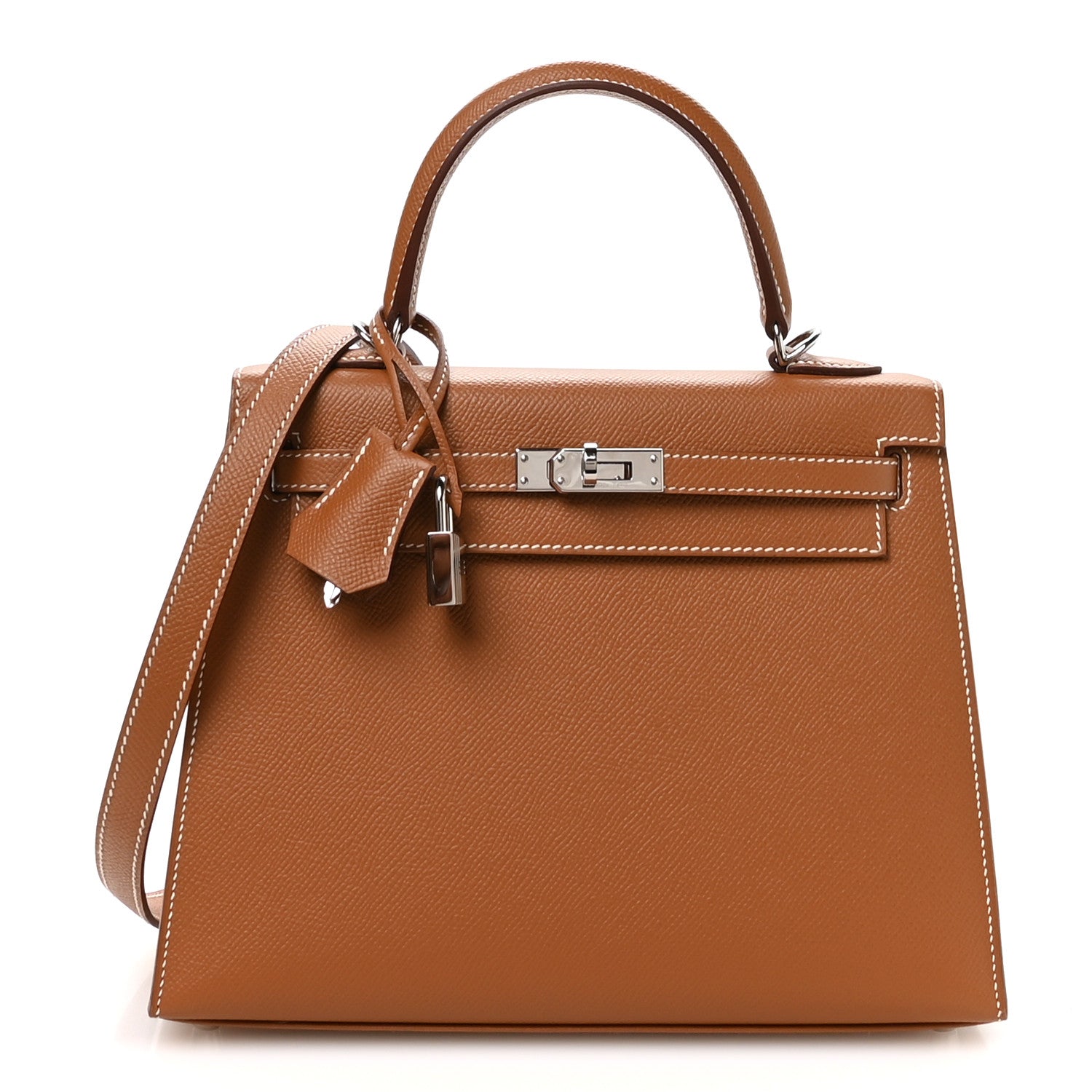 Hermes Epsom Kelly Sellier 25 Gold
