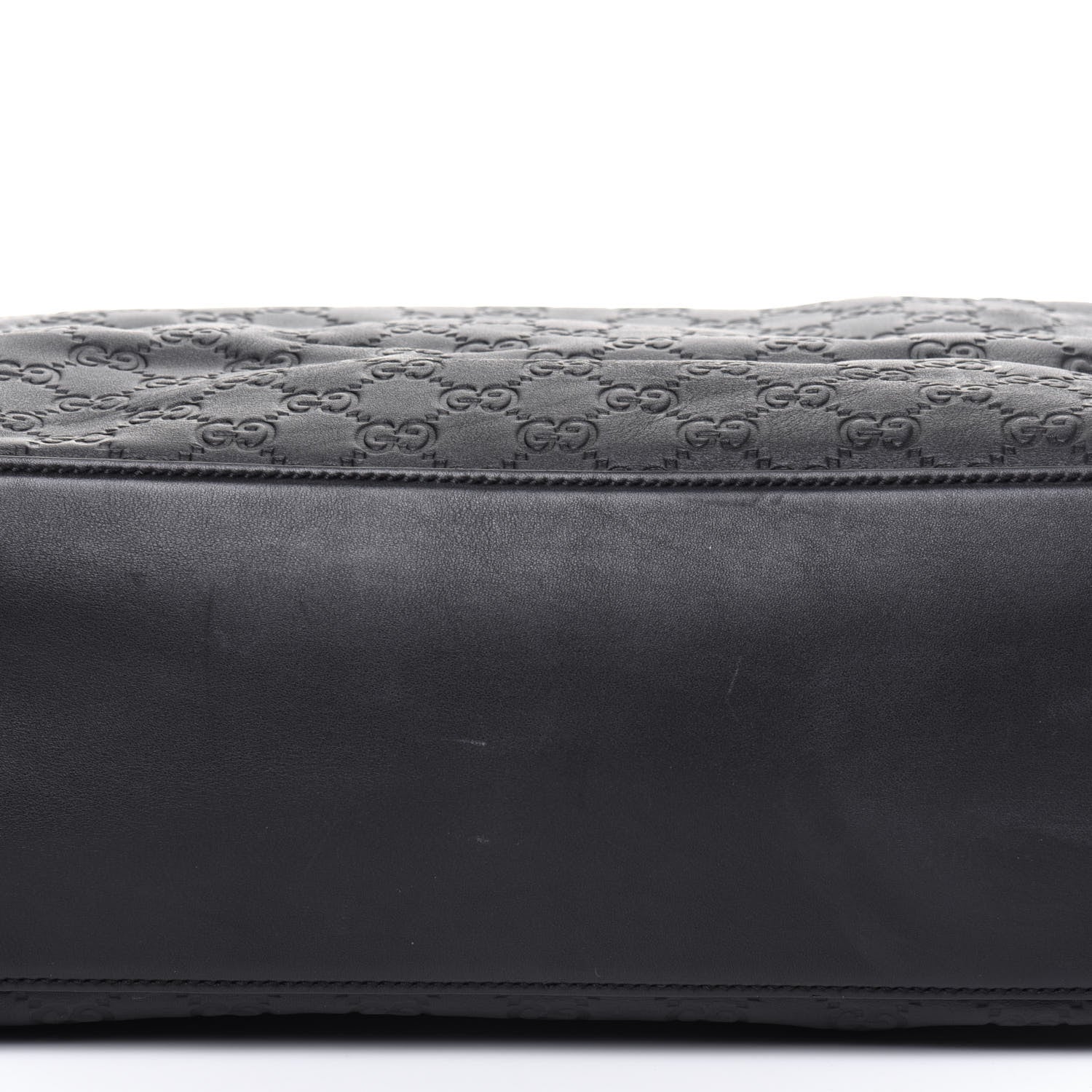 Gucci Guccissima Signature Large Linea A Hobo Black 15 of 15