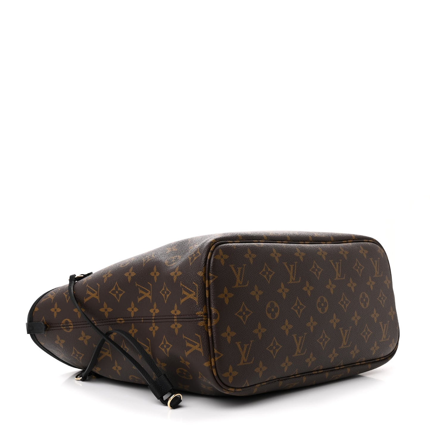 Monogram Calfskin Neo Neverfull Inside Out MM  Black
