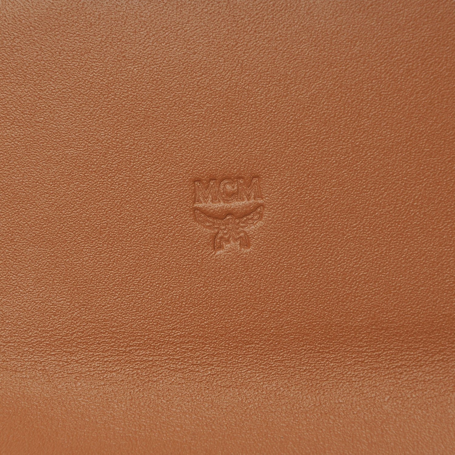 MCM Visetos Large Patricia Chain Wallet Cognac 7 of 9