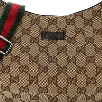 Gucci Monogram Web Sherry Line Shoulder Bag Dark Brown 8 of 10