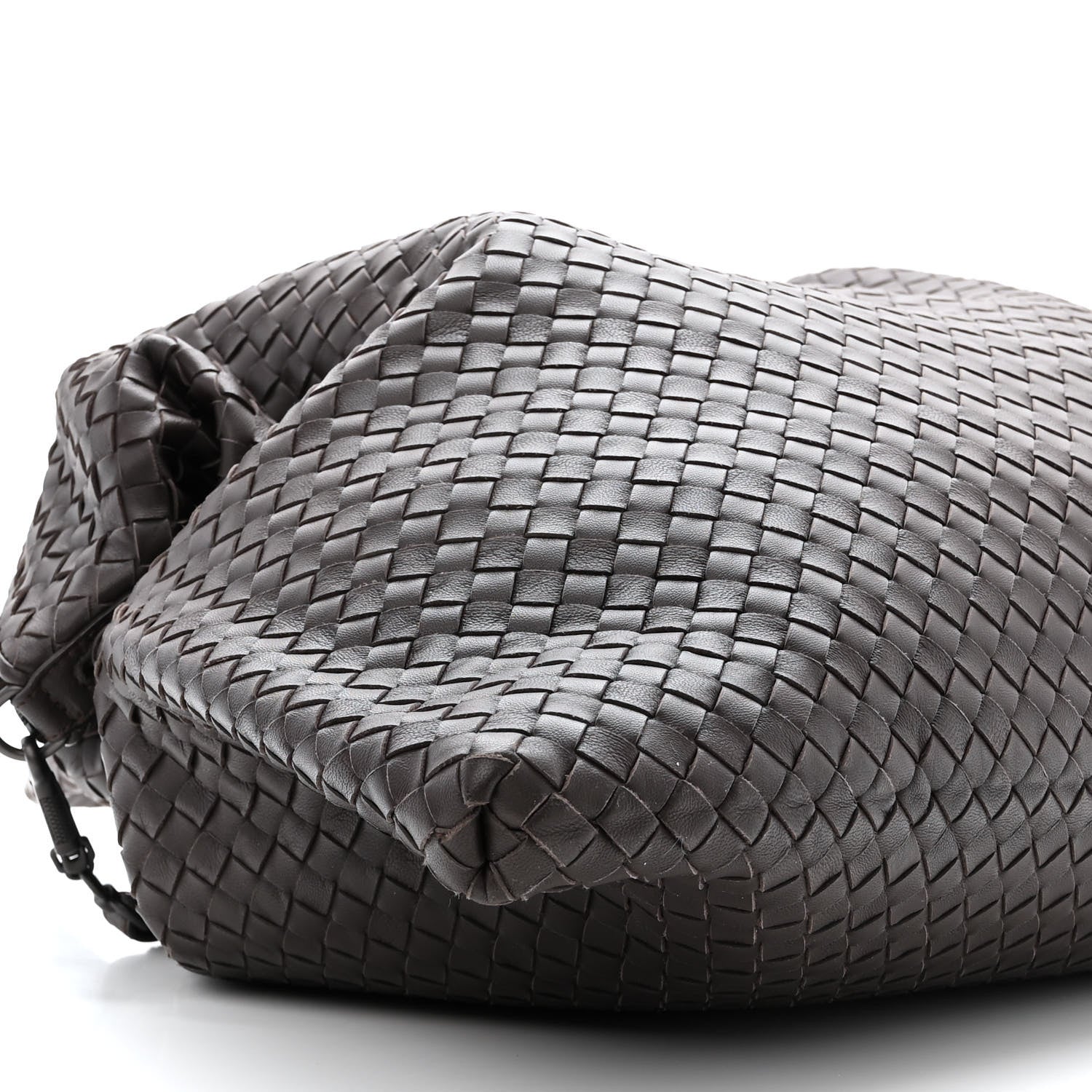 Bottega Veneta Nappa Intrecciato Maxi Convertible Tote Ebano 9 of 10