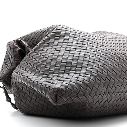 Bottega Veneta Nappa Intrecciato Maxi Convertible Tote Ebano 9 of 10