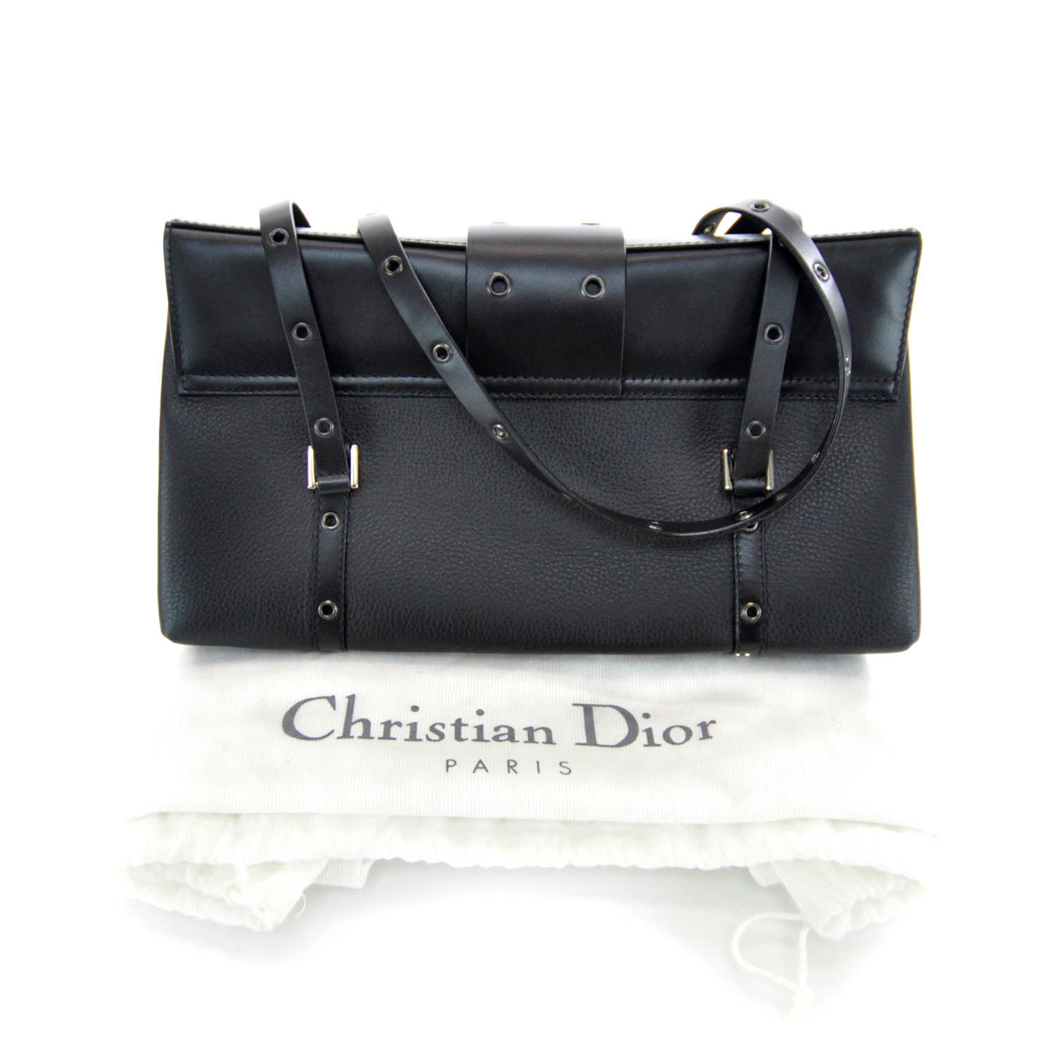 Christian Dior Leather Street Chic Bag Black 3 of 11
