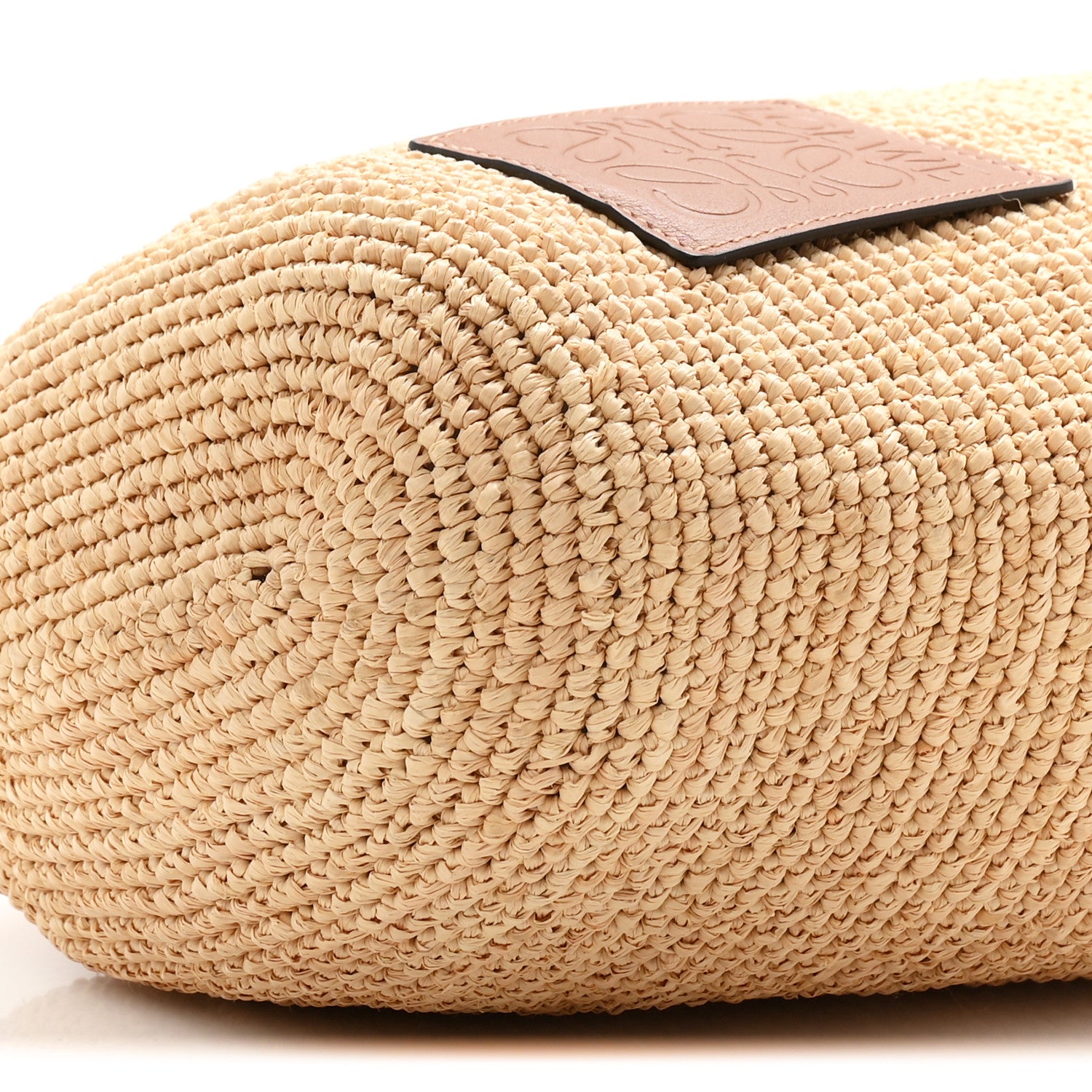 Loewe Raffia Mini Slit Tote Bag Natural Tan 1909720 – FASHIONPHILE