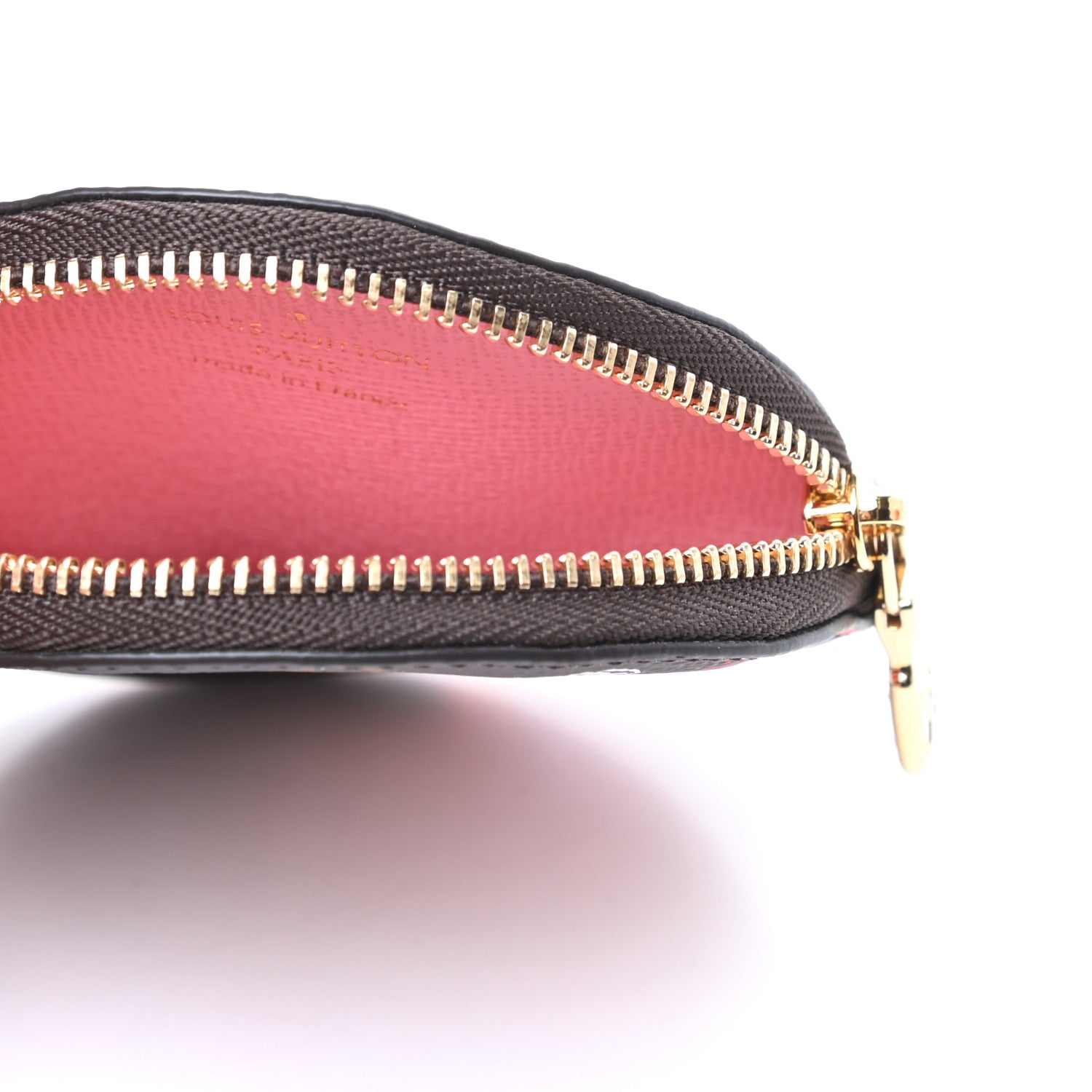 Louis Vuitton Monogram 2020 Christmas Animation Swing Ride Round Coin Purse Pink Poppy 5 of 7