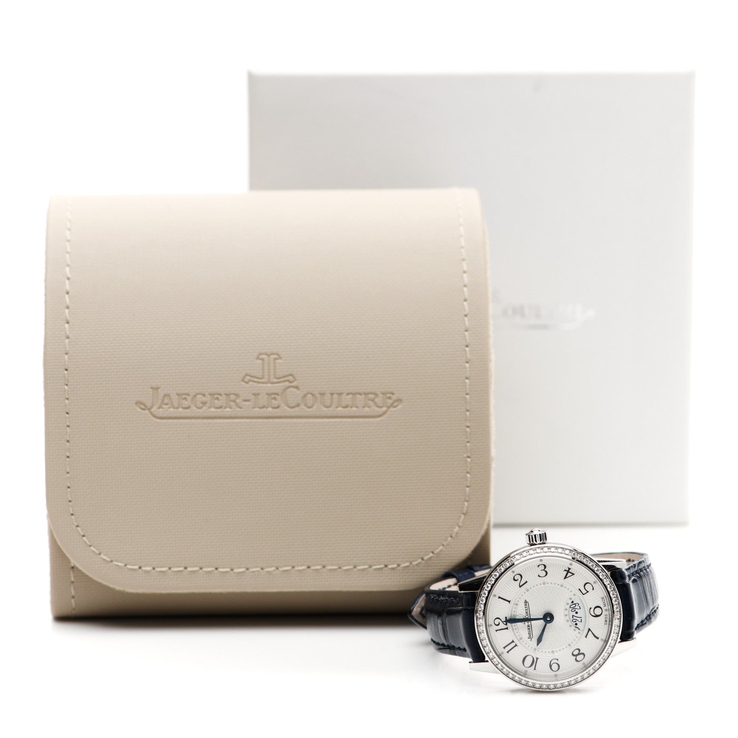 Jaeger-LeCoultre Stainless Steel Alligator Diamond Bezel 29mm Rendez-Vous Quartz Watch Q3408530 5 of 5