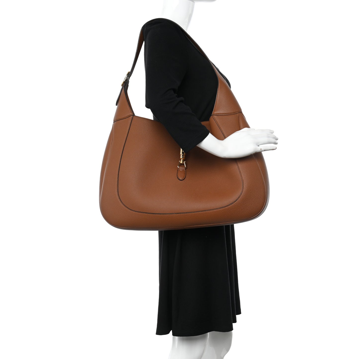 Grand Prix Calfskin Large Jackie 1961 Shoulder Bag Cuir