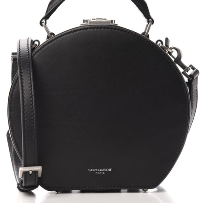 Saint Laurent Calfskin Small Mica Hat Box Black 10 of 10