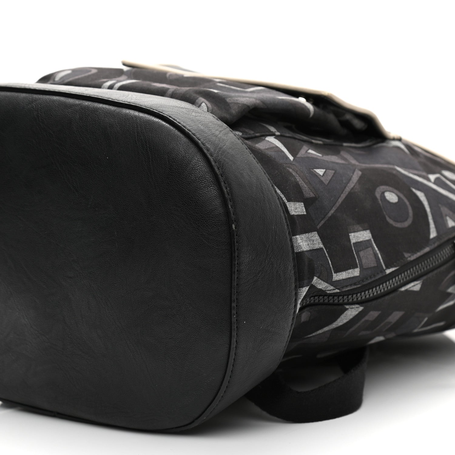 Salvatore Ferragamo Canvas Fusion Backpack Black Multicolor 8 of 11