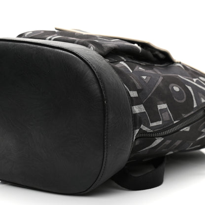 Salvatore Ferragamo Canvas Fusion Backpack Black Multicolor 8 of 11
