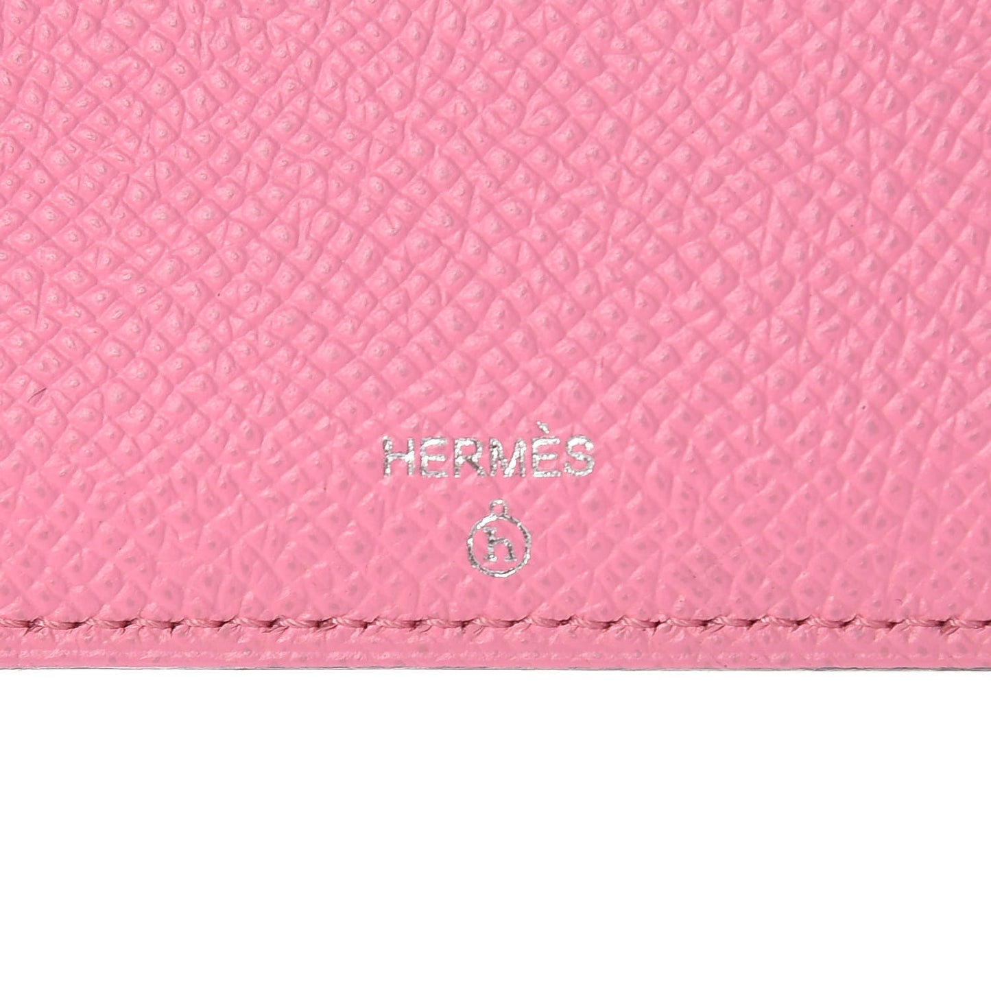 Chevre Mysore Epsom Landscape Petit H Card Case
