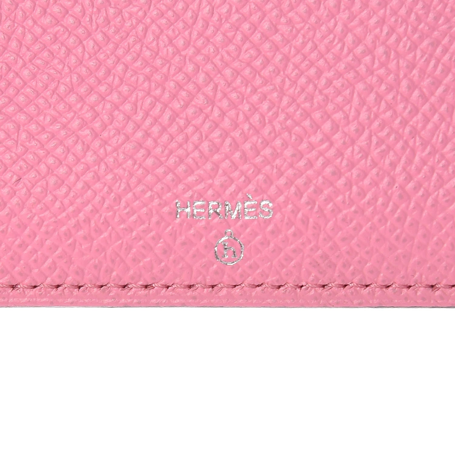 Hermes Chevre Mysore Epsom Landscape Petit H Card Case 6 of 7