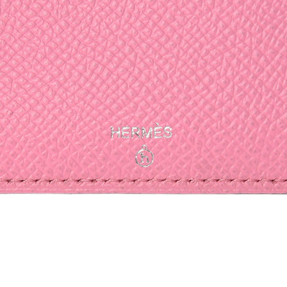 Hermes Chevre Mysore Epsom Landscape Petit H Card Case 6 of 7