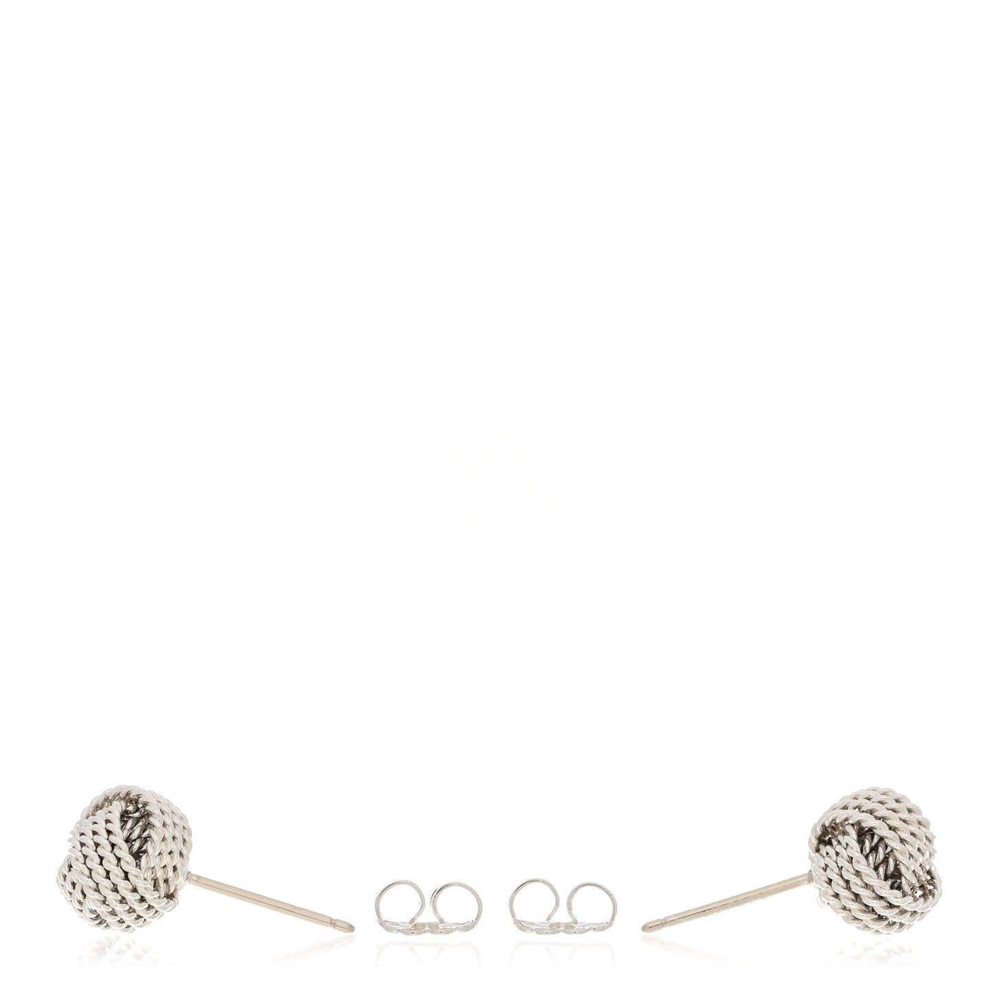 Sterling Silver Twist Knot Earrings