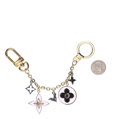 Louis Vuitton Blooming Flowers Bag Charm Chain Pink 2 of 6