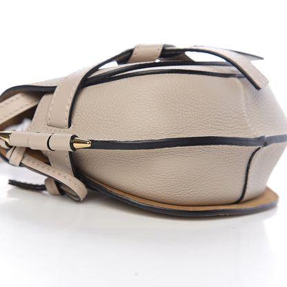 Loewe Grained Calfskin Mini Gate Crossbody Bag Light Oat 6 of 8