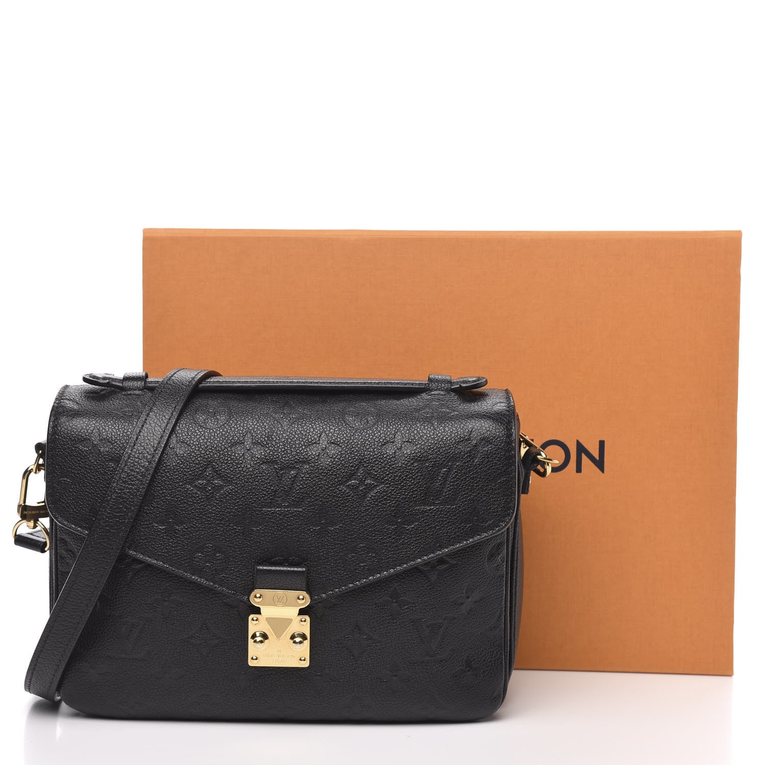 Louis Vuitton Empreinte Pochette Metis Black 10 of 10