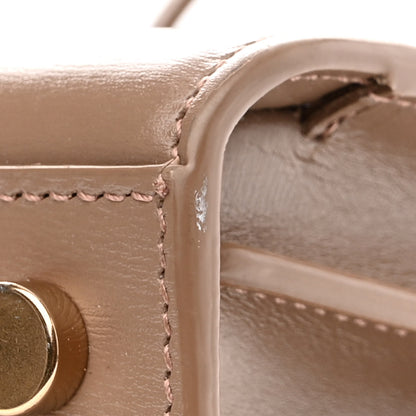 Saint Laurent Calfskin Nano Sac De Jour Dark Beige 13 of 13