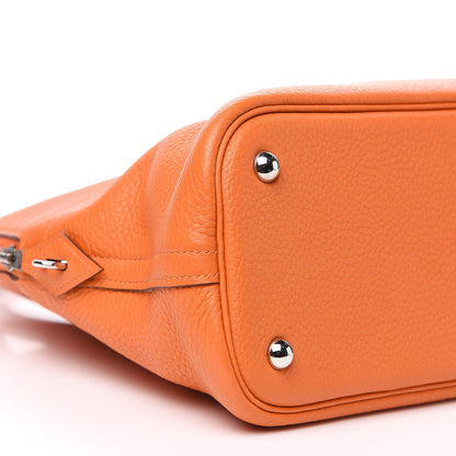 Hermes Taurillon Clemence Bolide 31 Orange 7 of 10