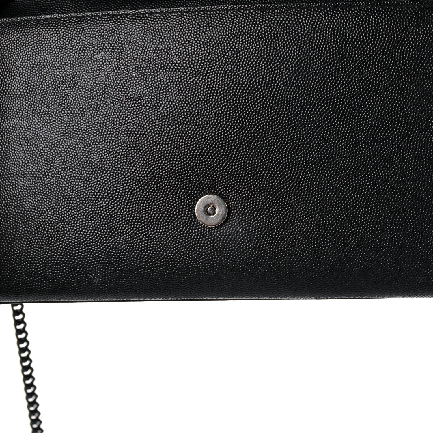 Saint Laurent Grain De Poudre Medium Classic Monogram Kate Satchel Black 12 of 13