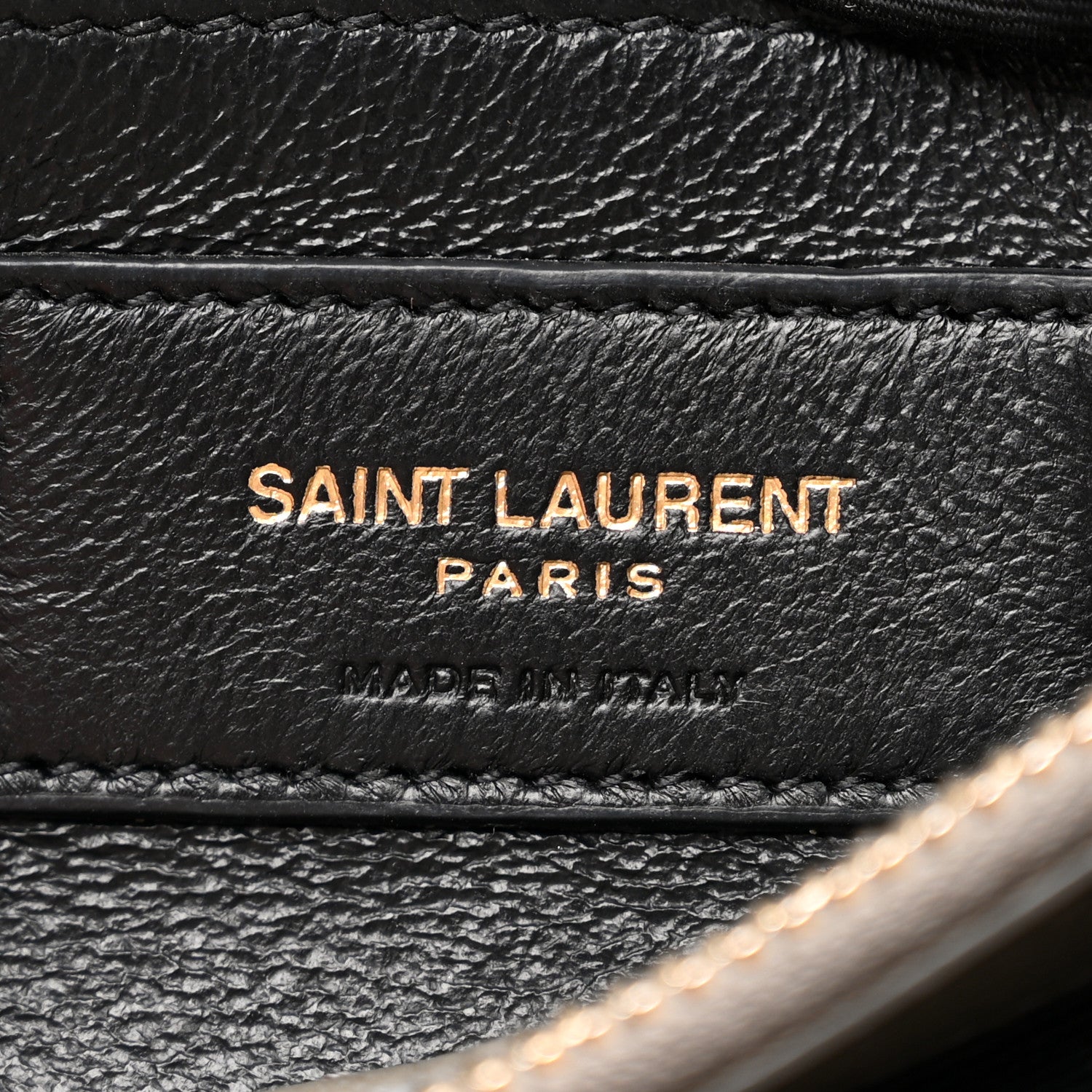 Saint Laurent Sheepskin Matelasse Chevron Monogram Medium College Bag Grey Kaki 6 of 10