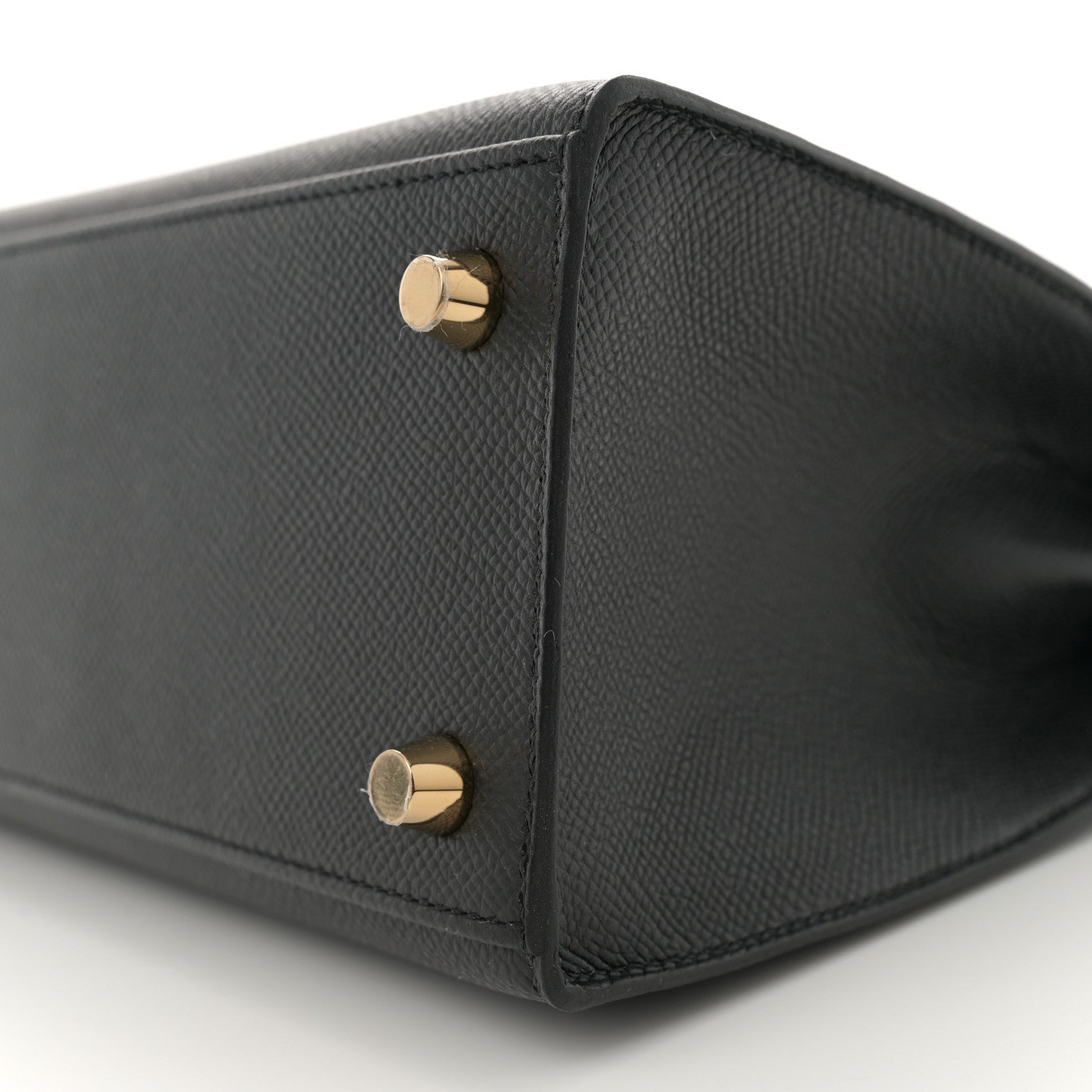 Hermes Epsom Kelly Sellier 25 Black 10 of 11