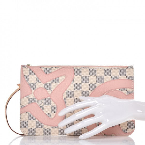 Damier Azur Tahitienne Neverfull MM GM Pochette