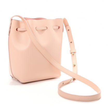 Mansur Gavriel Calfskin Mini Mini Bucket Bag Rosa 3 of 9