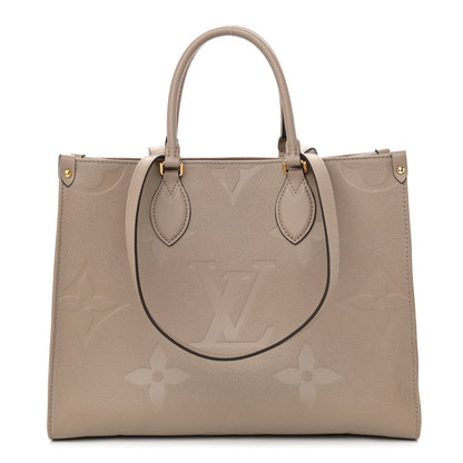 Louis Vuitton Empreinte Monogram Giant Onthego MM Tourterelle 1 of 8