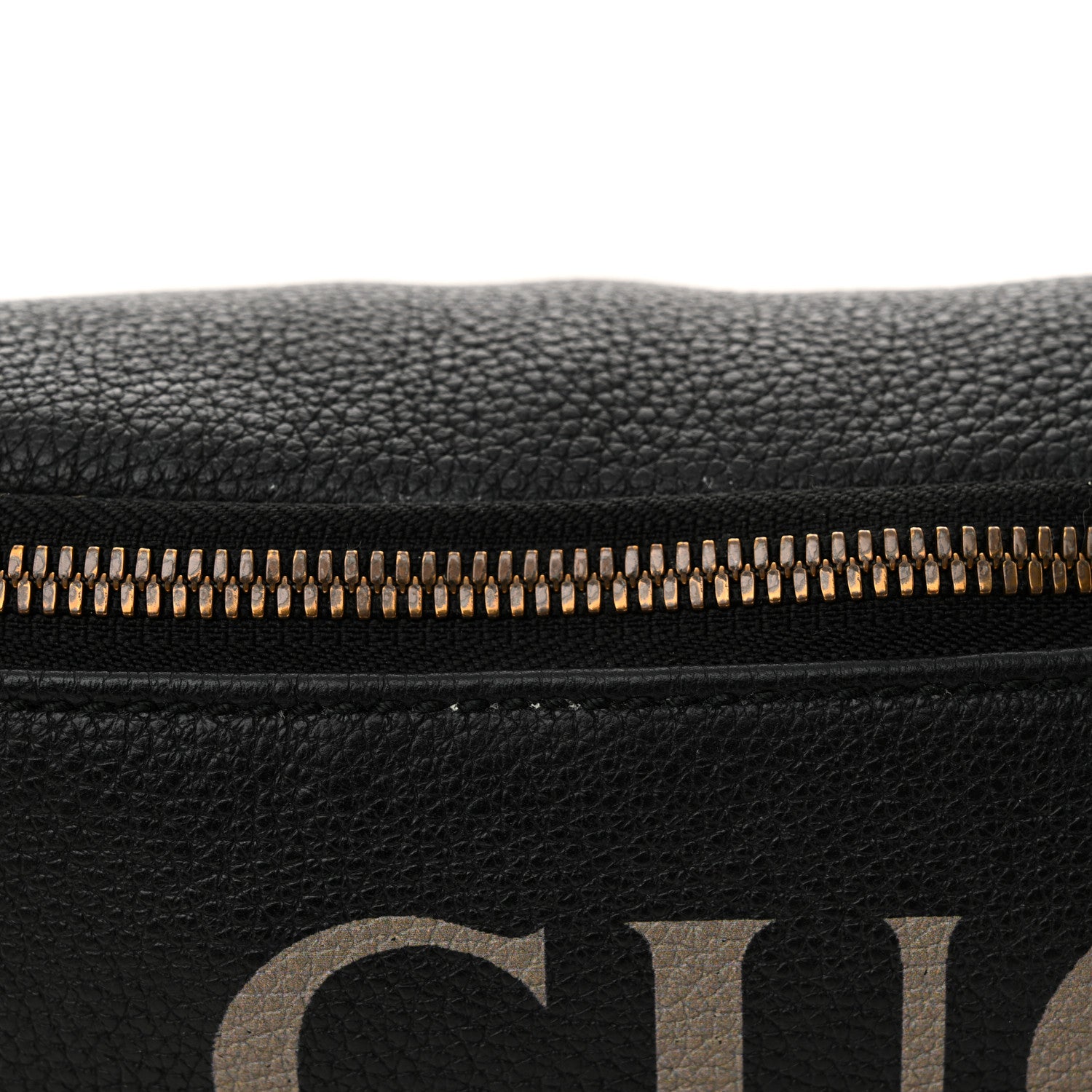 Gucci Grained Calfskin Small Logo Belt Bag Black 13 of 13