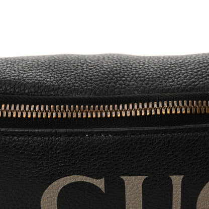 Gucci Grained Calfskin Small Logo Belt Bag Black 13 of 13